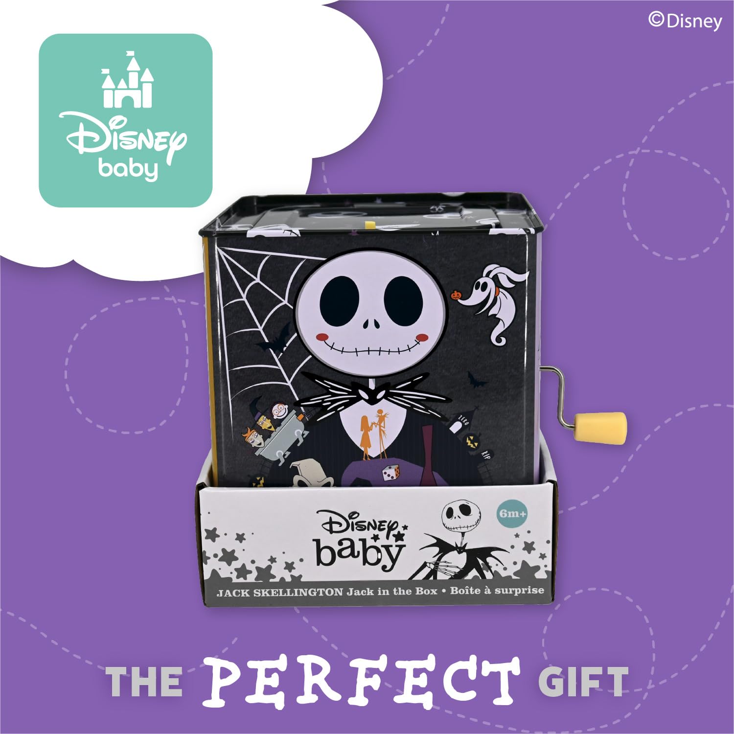 Foto 6 pulgar | Juguete Musical Kids Preferred Disney Baby Nightmare Jack 13 Cm - Venta Internacional.