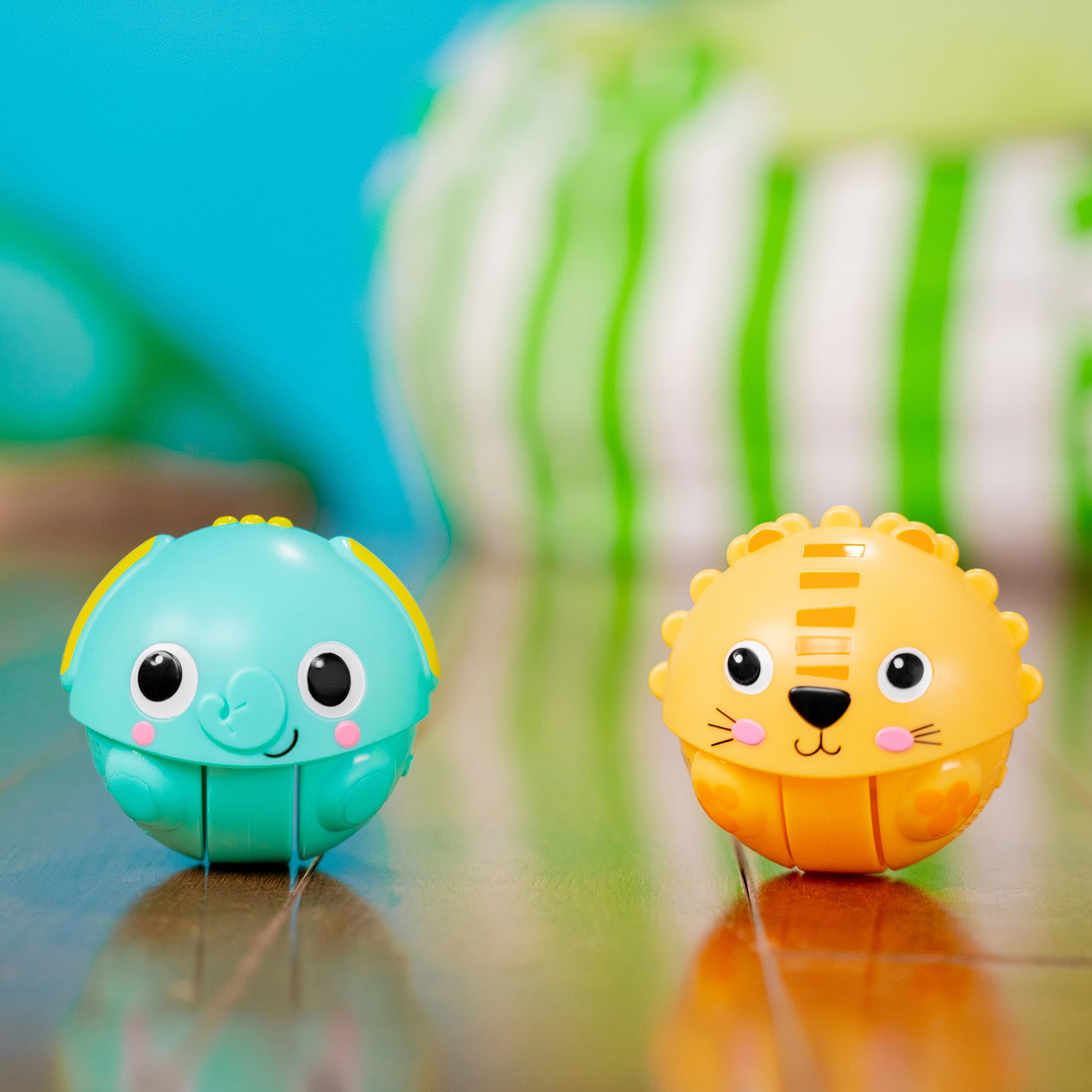 Foto 5 | Juego De 2 Unidades De Crawling Toy Bright Starts Giggables Roll & Chase Pals - Venta Internacional.