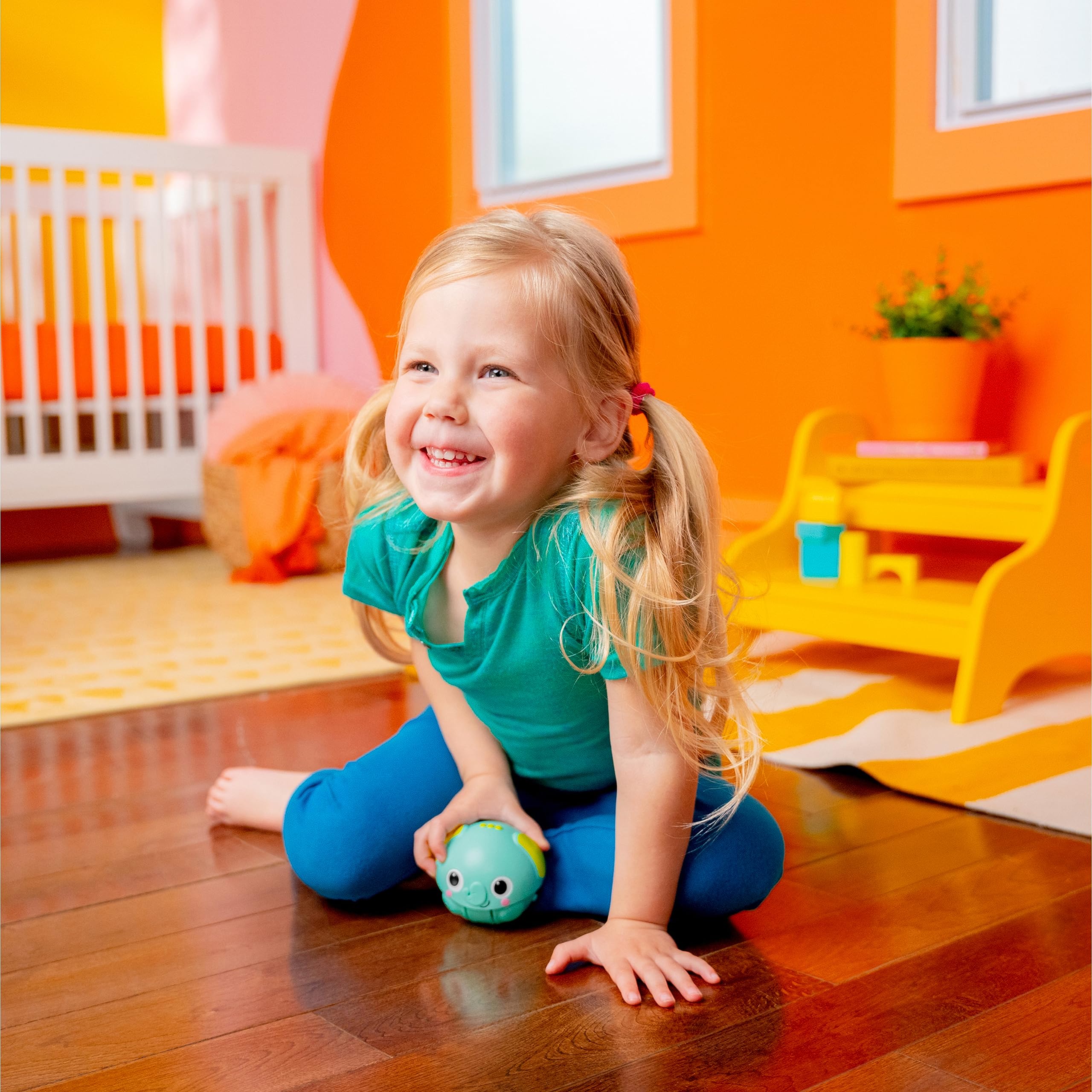 Foto 6 | Juego De 2 Unidades De Crawling Toy Bright Starts Giggables Roll & Chase Pals - Venta Internacional.