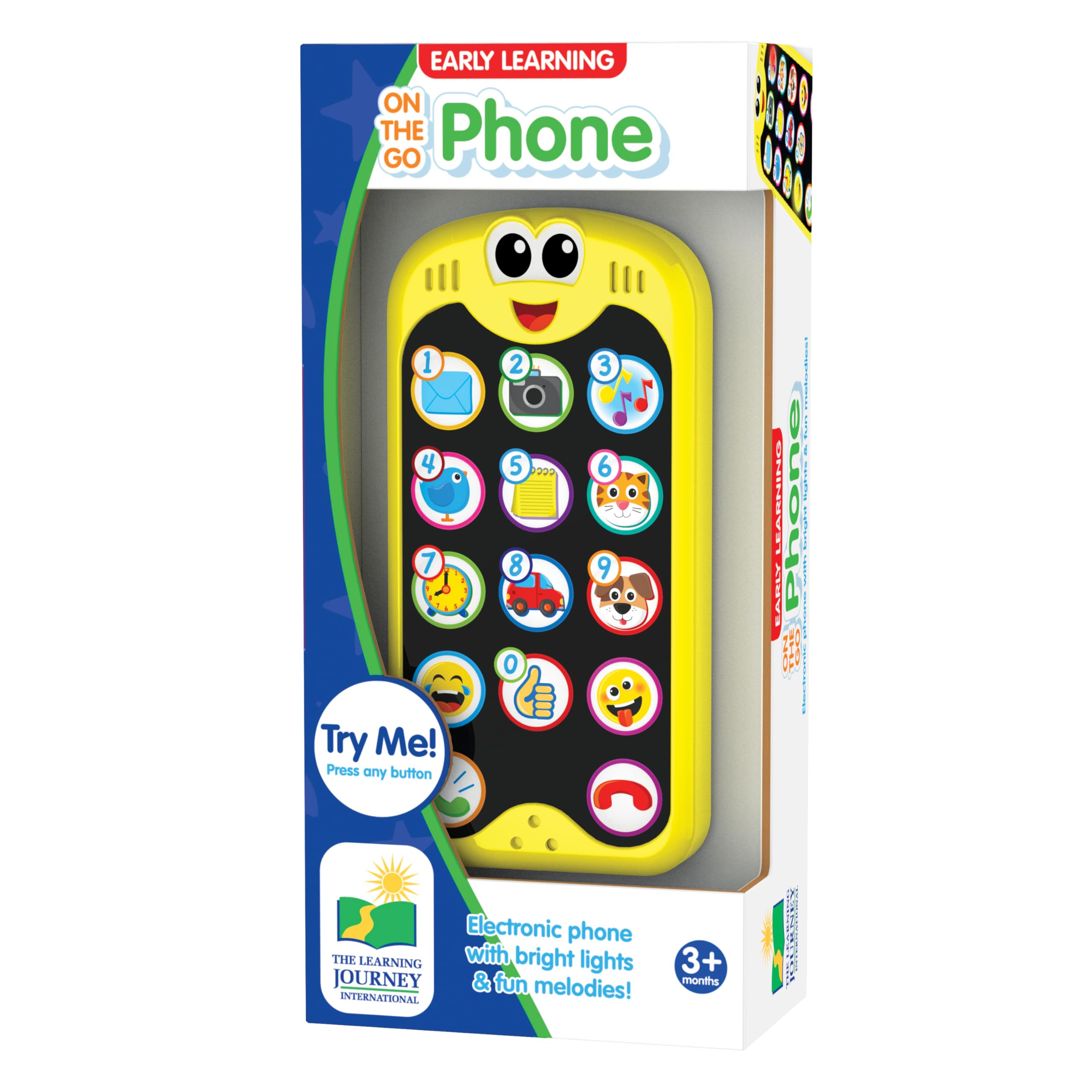 Foto 2 pulgar | Teléfono Móvil De Juguete Para Bebés The Learning Journey On The Go Phone - Venta Internacional.