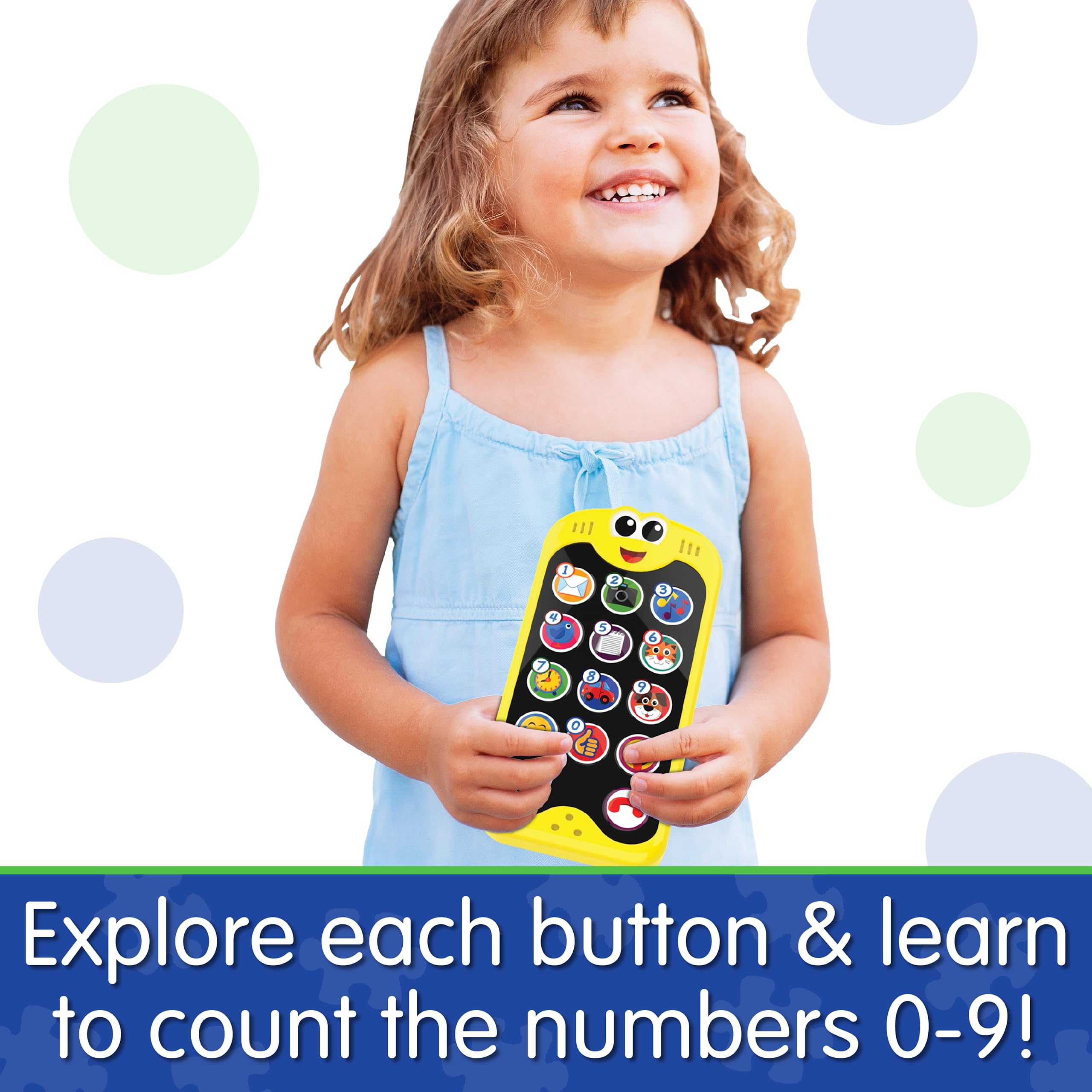 Foto 4 pulgar | Teléfono Móvil De Juguete Para Bebés The Learning Journey On The Go Phone - Venta Internacional.