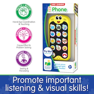 Foto 5 | Teléfono Móvil De Juguete Para Bebés The Learning Journey On The Go Phone - Venta Internacional.