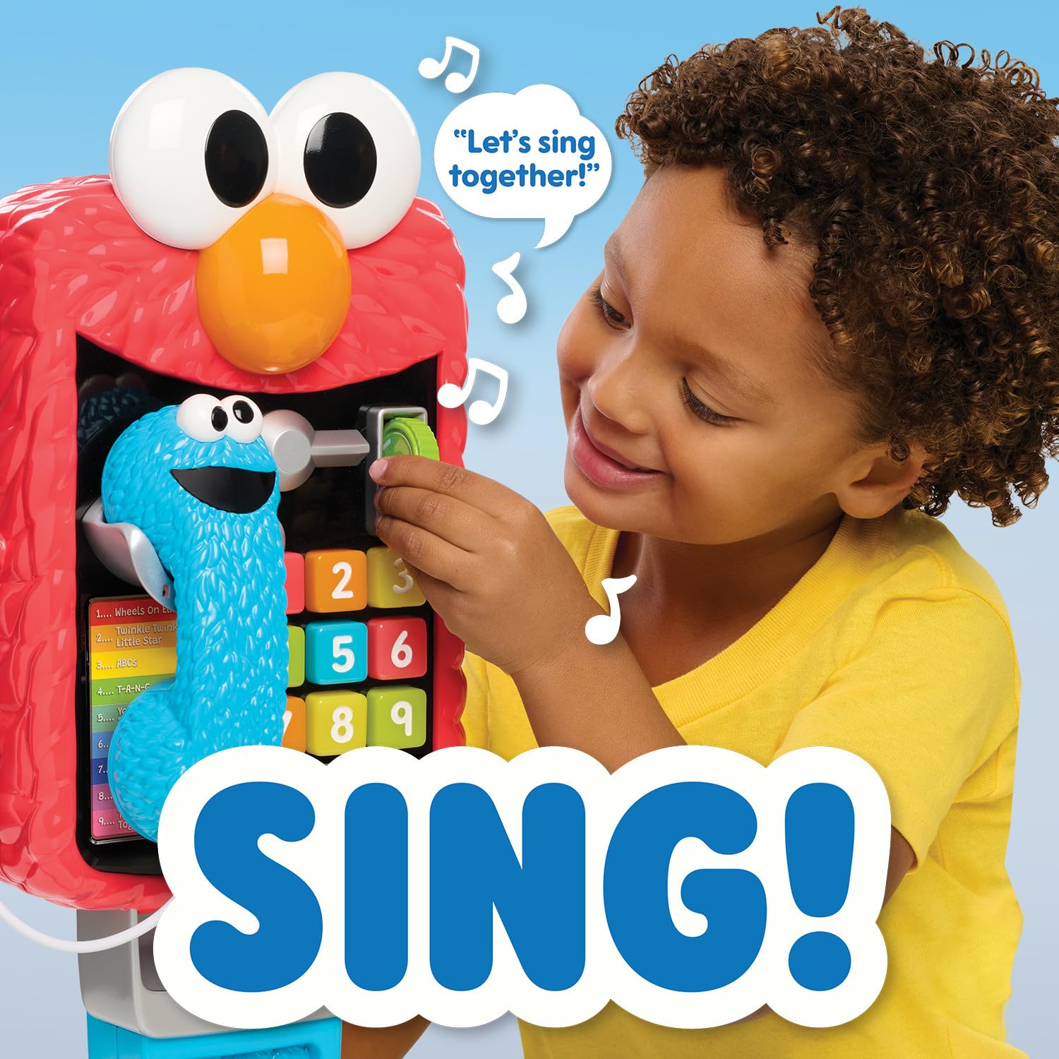 Foto 5 pulgar | Playphone Just Play Sesame Street Elmo's Sing & Learn Kids 2+ - Venta Internacional