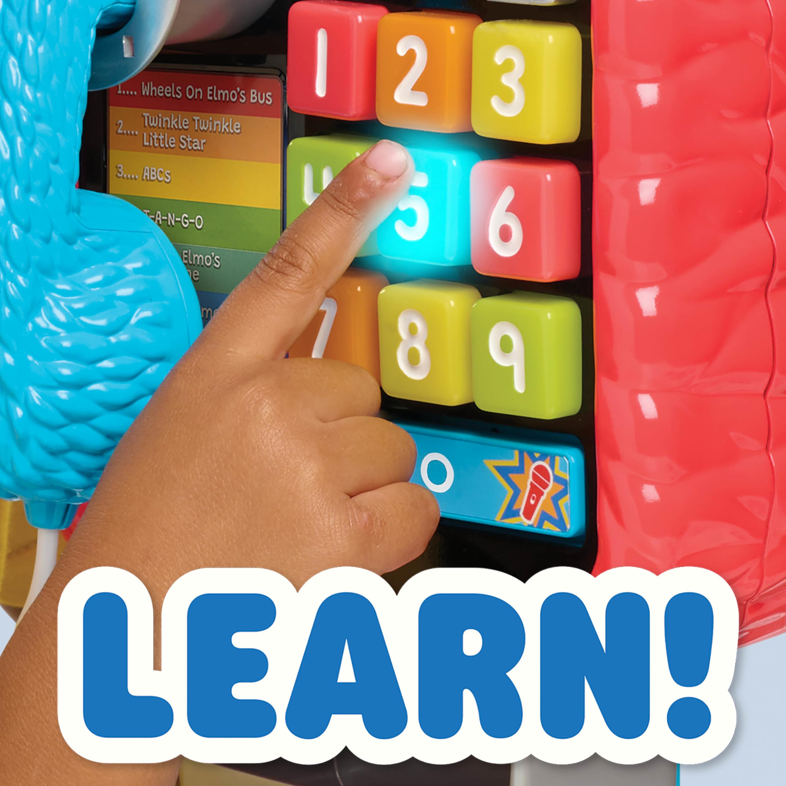 Foto 6 pulgar | Playphone Just Play Sesame Street Elmo's Sing & Learn Kids 2+ - Venta Internacional