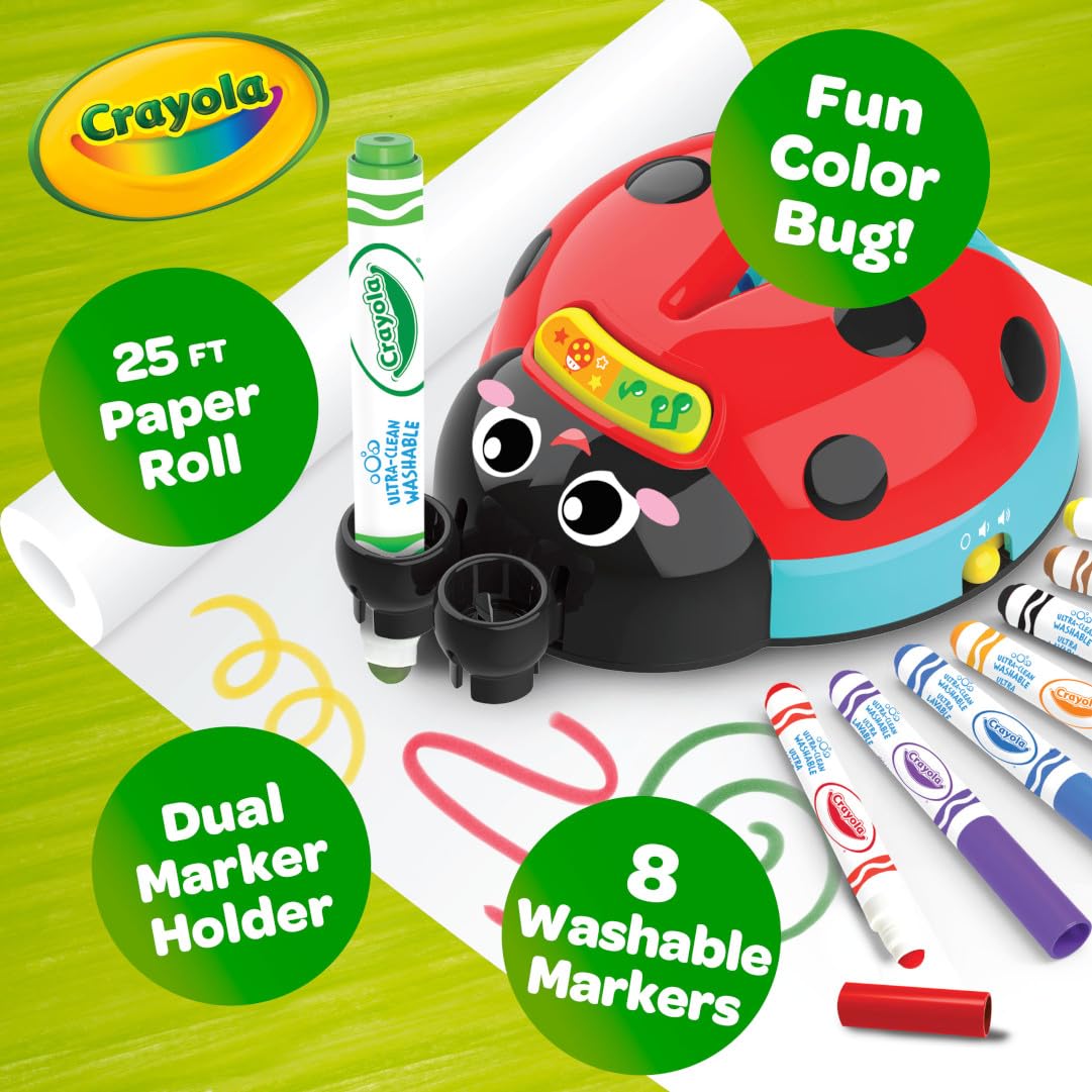 Foto 4 pulgar | Juguete Sensorial Crayola Musical Doodle Bug Ladybug Para Niños De 2 Años O Más - Venta Internacional.