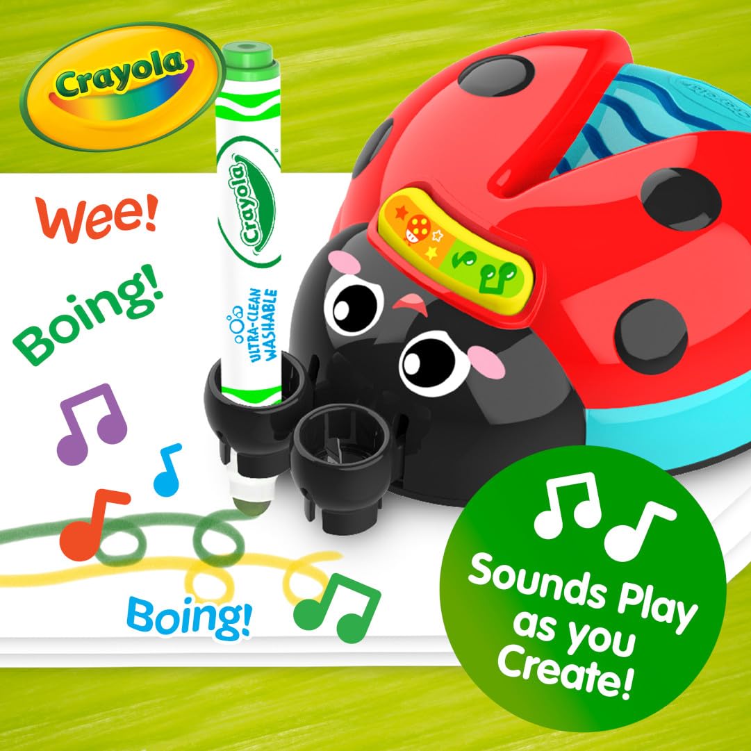 Foto 5 | Juguete Sensorial Crayola Musical Doodle Bug Ladybug Para Niños De 2 Años O Más - Venta Internacional.