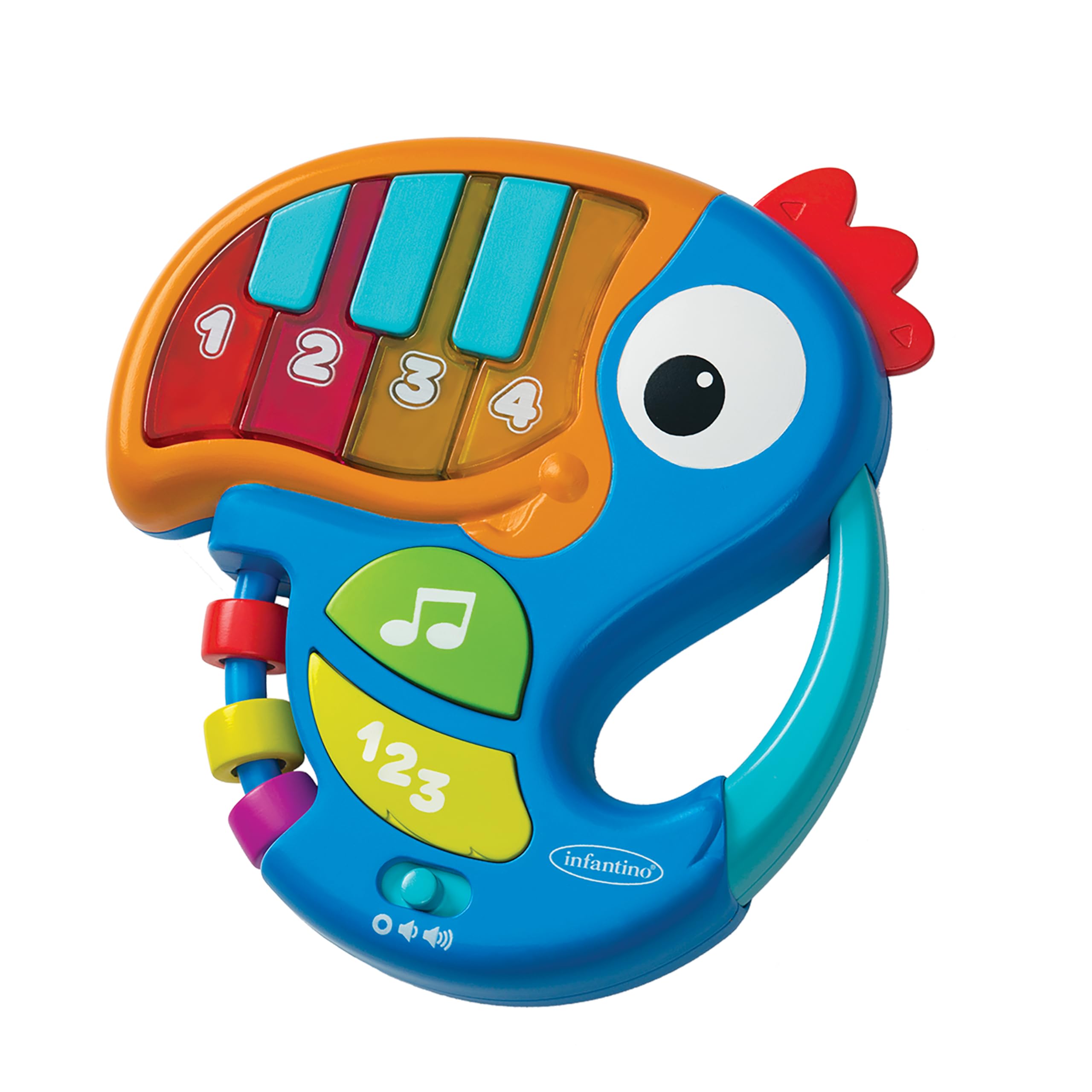 Foto 5 pulgar | Tucán Toy Infantino Con Piano Y Aprendizaje De Números Para Bebés - Venta Internacional.