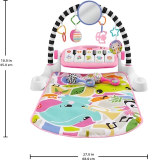 Foto 6 | Set De Regalo Para Bebés Fisher-price Glow And Grow Kick & Play Gym - Venta Internacional.