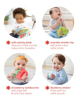 Foto 3 | Set De Regalo Musical Toys Skip Hop Farmstand Fresh Picks 3m+ - Venta Internacional.