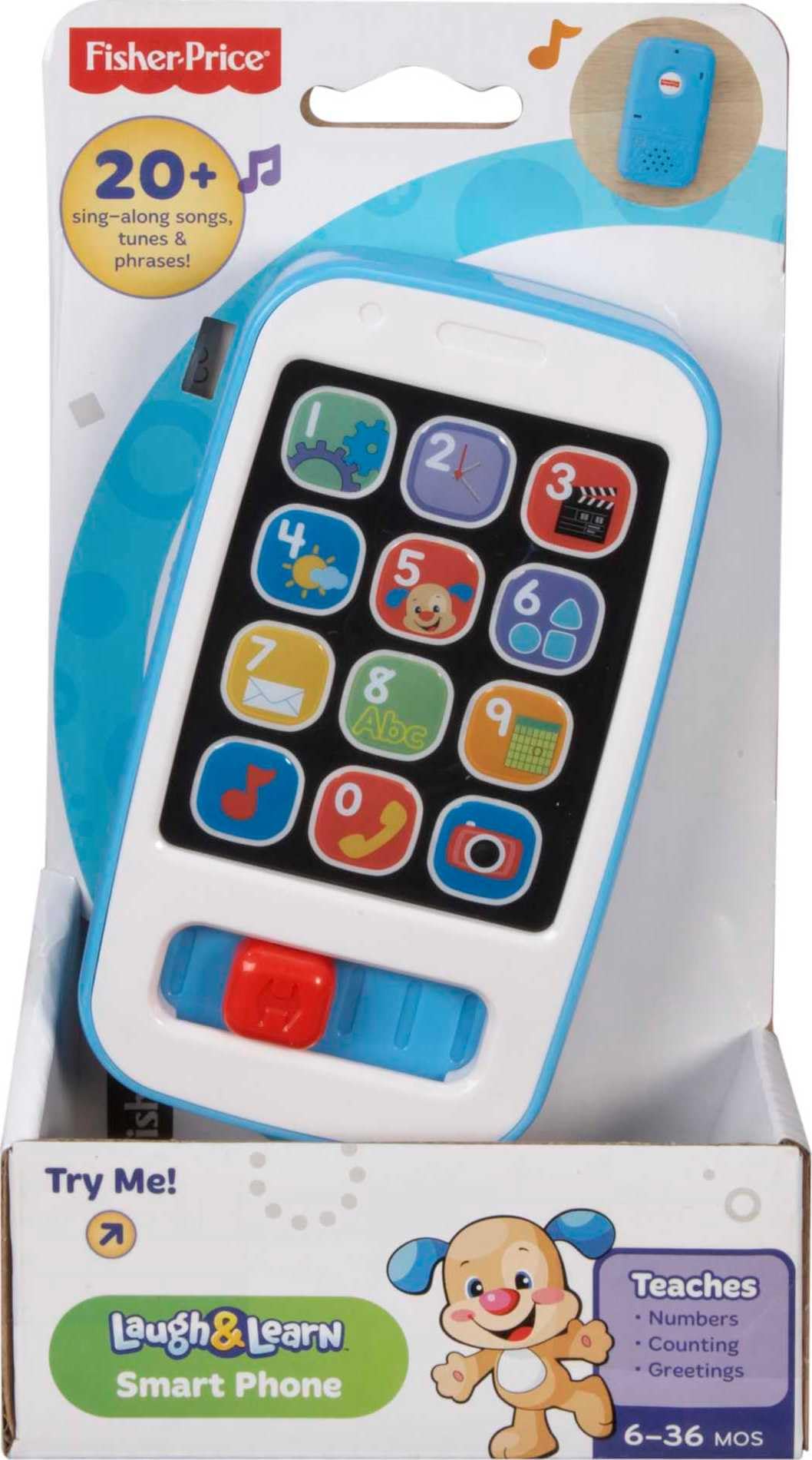 Foto 8 pulgar | Teléfono Inteligente Laugh & Learn De Toy Fisher-price, Gris, Más De 6 Meses - Venta Internacional.