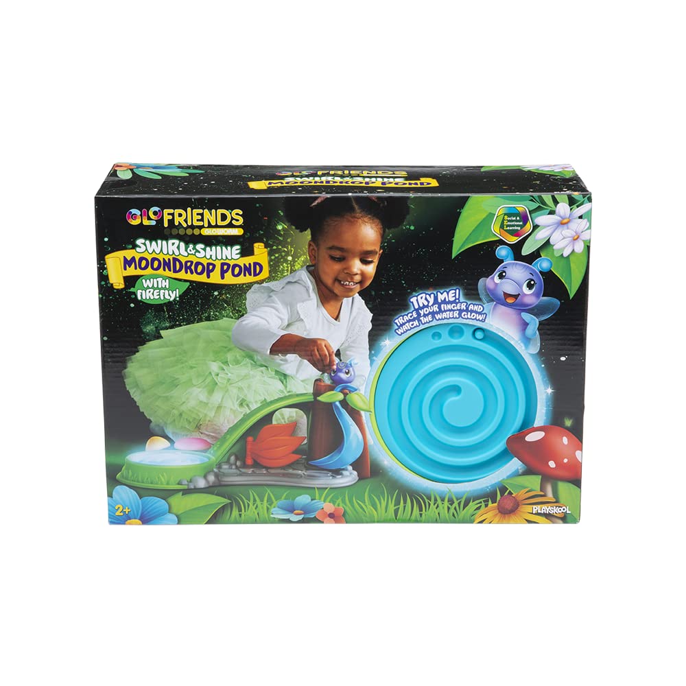 Set De Juego Playskool Glo Friends Swirl & Shine Moondrop Pond - Venta Internacional.