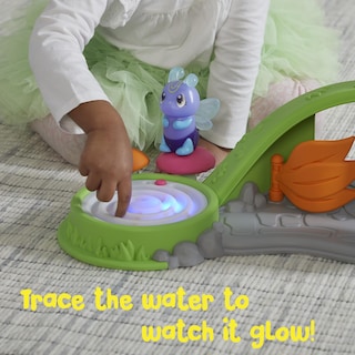 Foto 3 | Set De Juego Playskool Glo Friends Swirl & Shine Moondrop Pond - Venta Internacional.