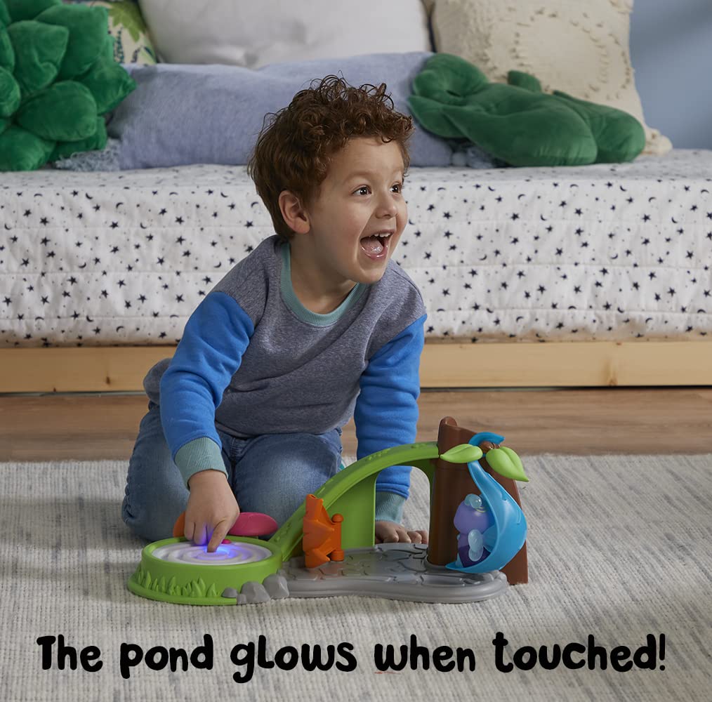 Foto 4 | Set De Juego Playskool Glo Friends Swirl & Shine Moondrop Pond - Venta Internacional.