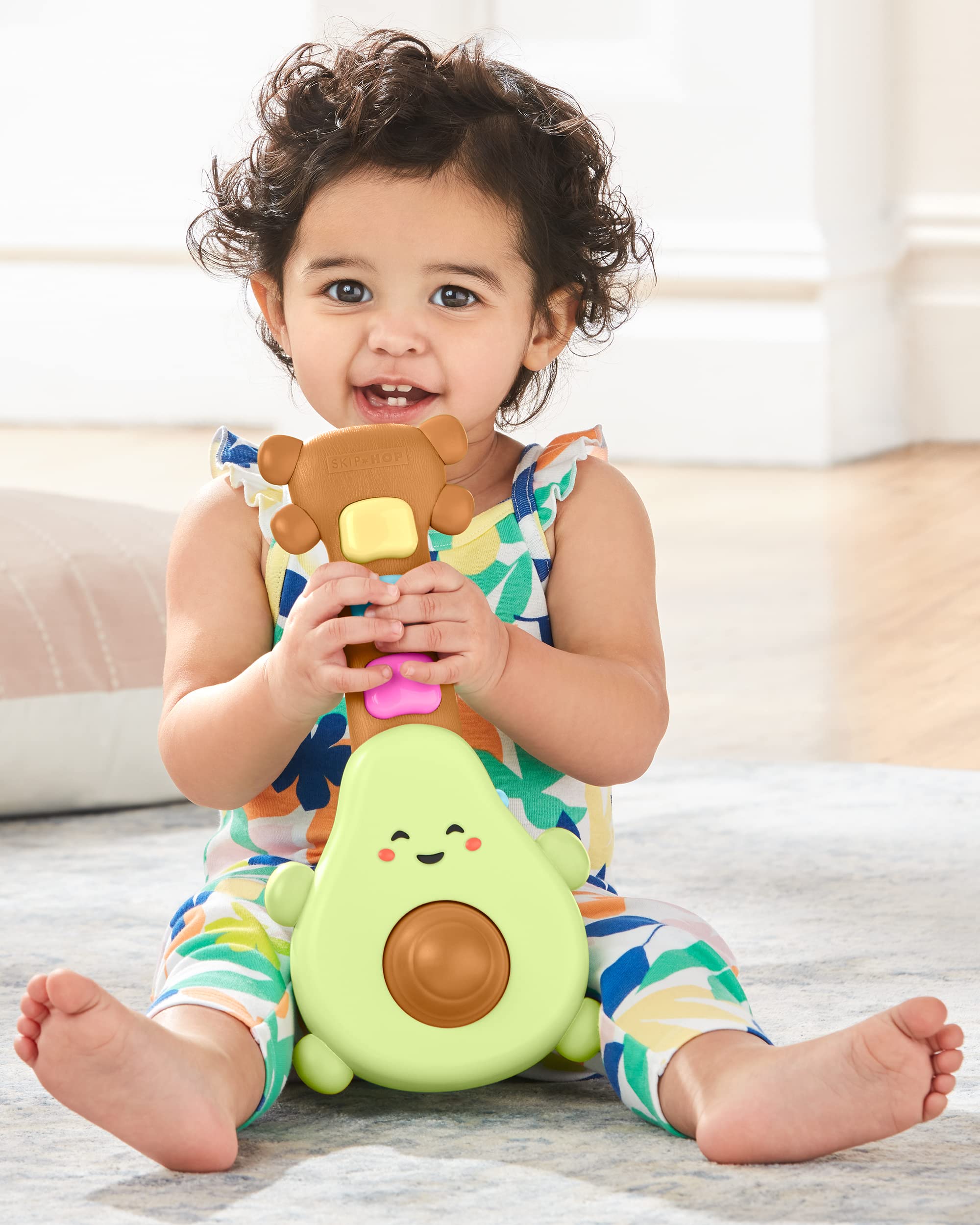 Foto 5 pulgar | Guitarra De Juguete Skip Hop Farmstand Grow & Play Rock-a-mole Baby - Venta Internacional.