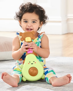 Foto 4 | Guitarra De Juguete Skip Hop Farmstand Grow & Play Rock-a-mole Baby - Venta Internacional.