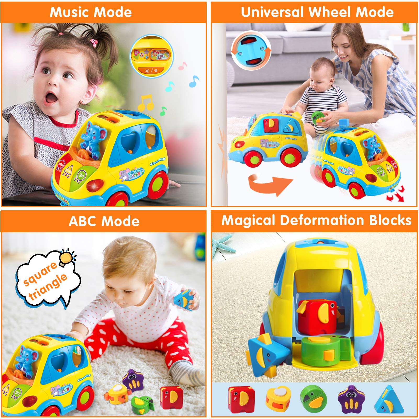 Foto 4 pulgar | Autobús Musical Dumma Para Bebés De 6 A 18 Meses Con Fruta, Música Y Luz - Venta Internacional.