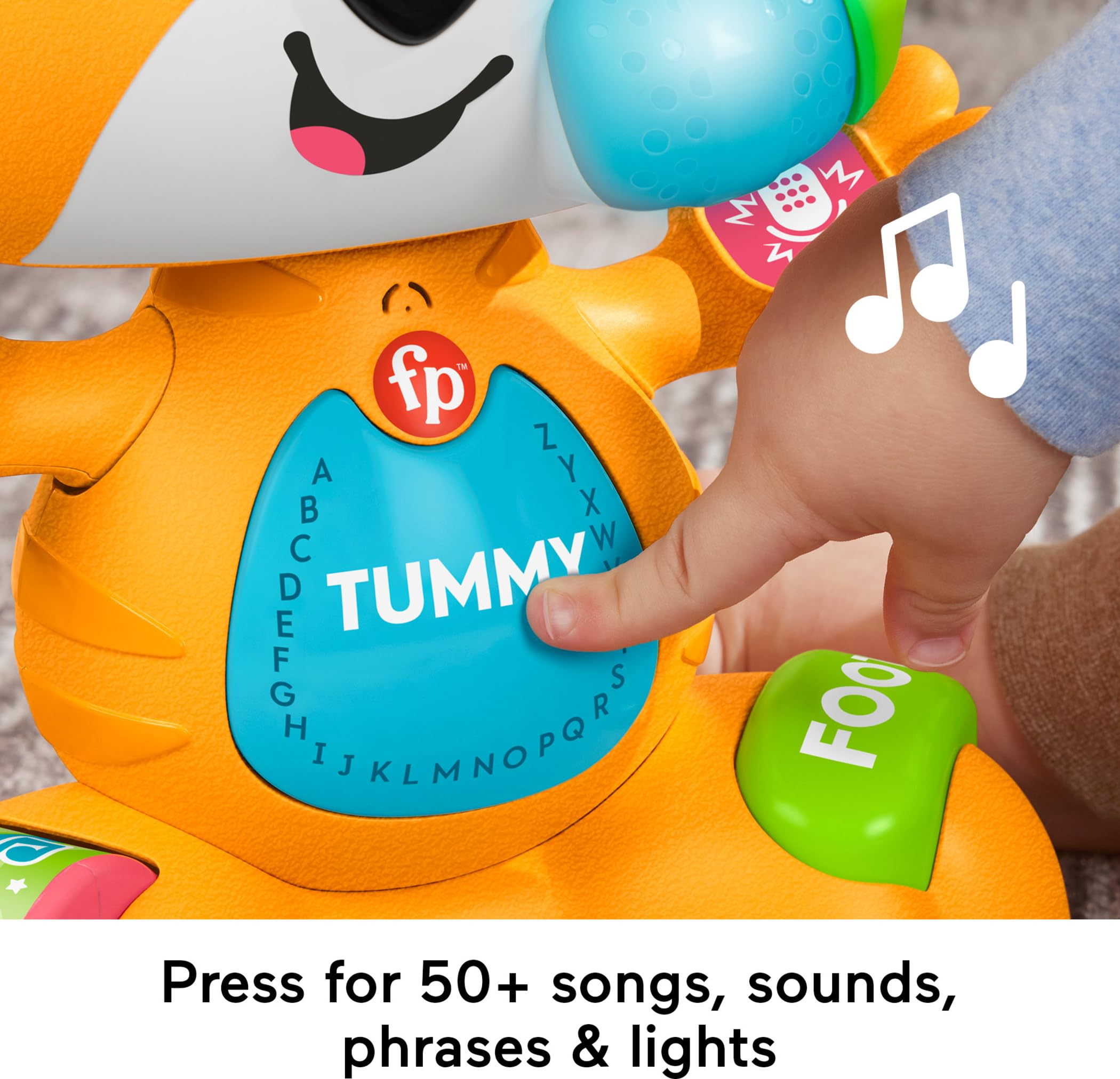Foto 5 pulgar | Juguete De Aprendizaje Para Bebés Fisher-price Link Squad Bop & Groove Tiger - Venta Internacional.