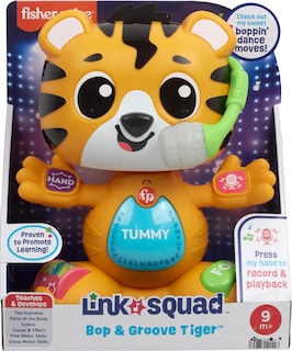Foto 6 | Juguete De Aprendizaje Para Bebés Fisher-price Link Squad Bop & Groove Tiger - Venta Internacional.