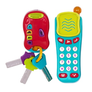 Foto 1 | Teléfono Y Llavero Sensory Toys Battat Pretend Para Niños Pequeños De 10 Años - Venta Internacional.