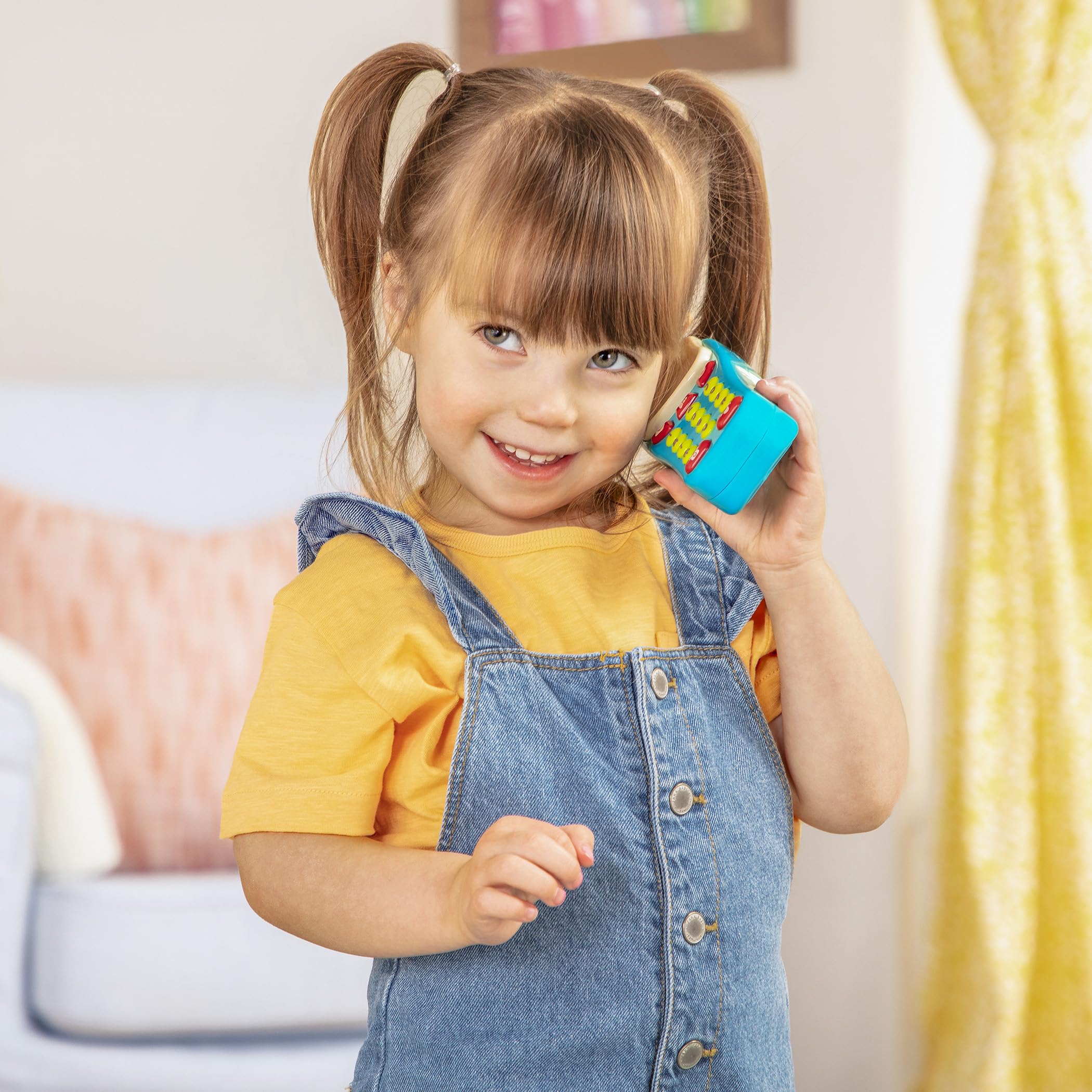 Foto 3 pulgar | Teléfono Y Llavero Sensory Toys Battat Pretend Para Niños Pequeños De 10 Años - Venta Internacional.