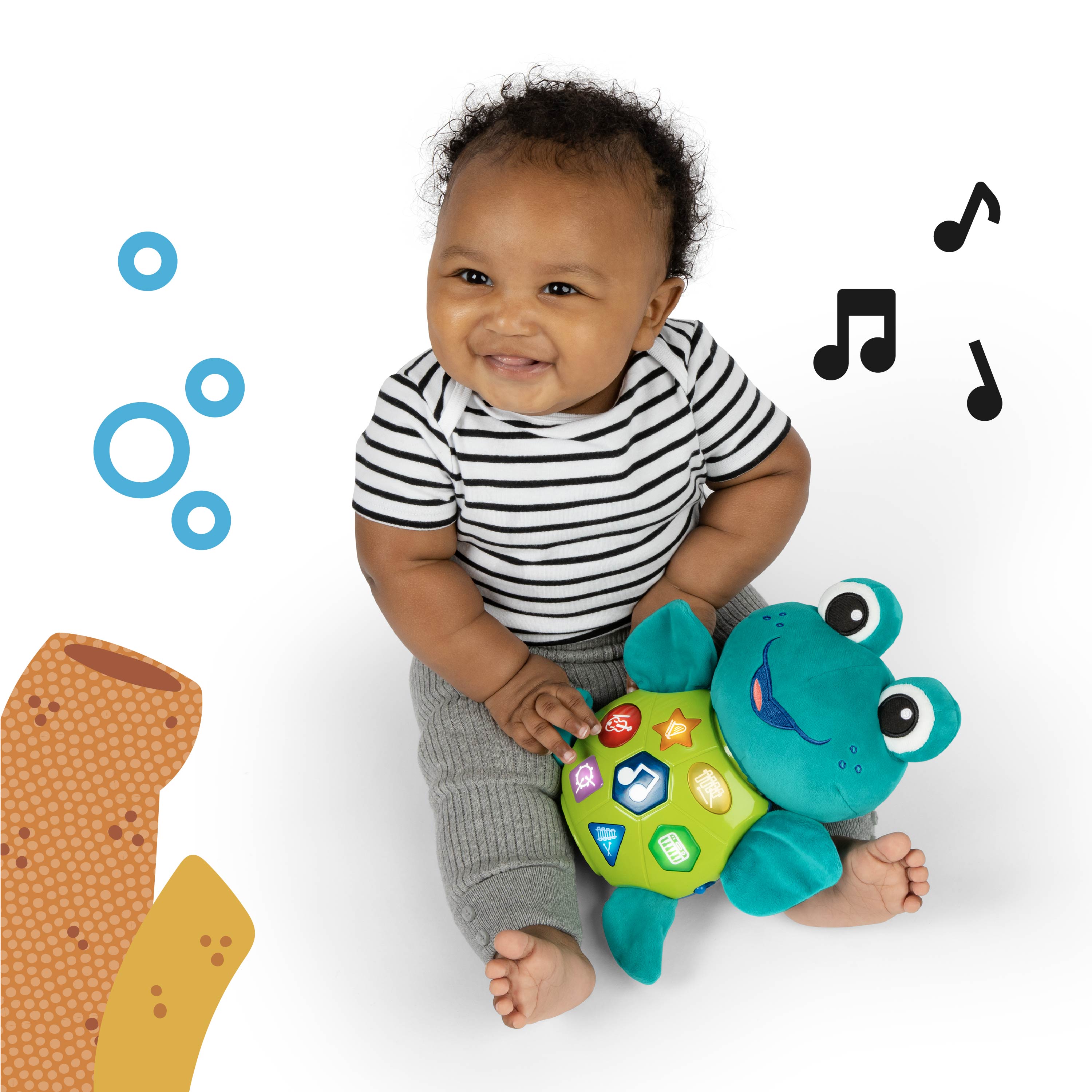 Foto 3 pulgar | Peluche Musical Baby Einstein Neptunes Cuddly Composer