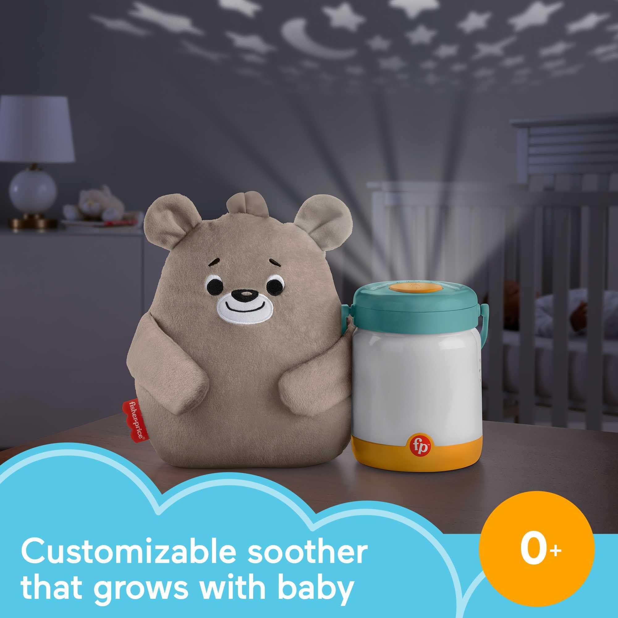 Foto 3 pulgar | Chupete Fisher-price Baby Bear & Firefly De Juguete Para Recién Nacidos - Venta Internacional.