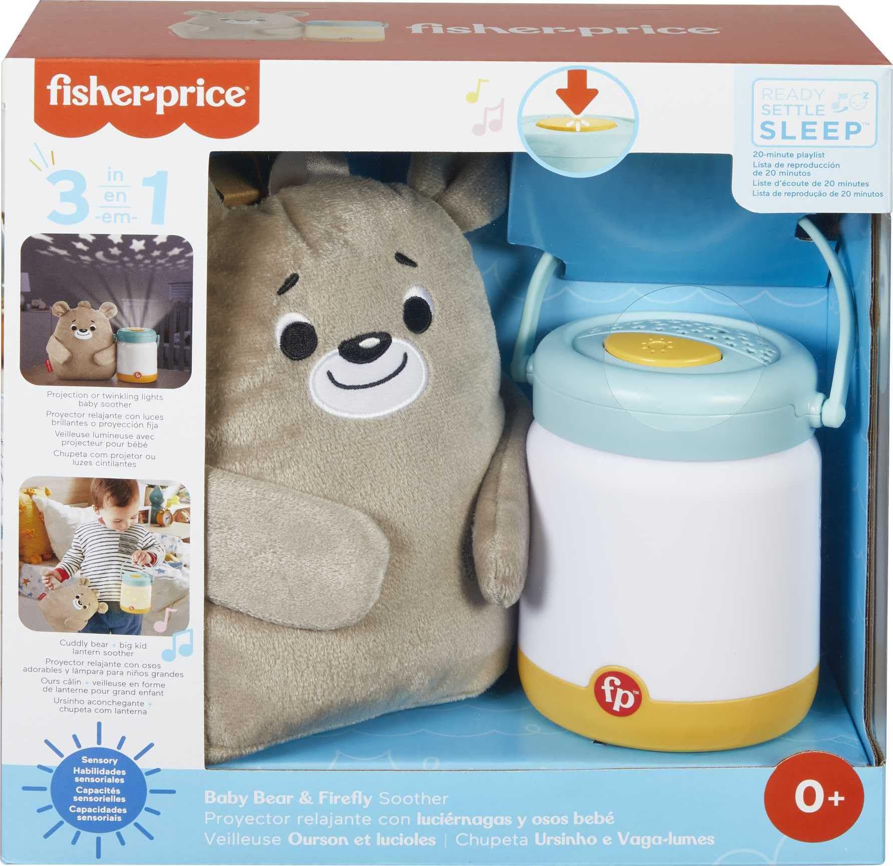 Foto 7 pulgar | Chupete Fisher-price Baby Bear & Firefly De Juguete Para Recién Nacidos - Venta Internacional.
