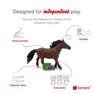 Foto 3 | Personaje De Reproducción De Audio National Geographic Horse For Tonies - Venta Internacional.