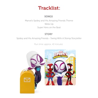 Foto 4 | Juguete De Audio: El Personaje De Ghost-spider De Tonies, Marvel Spidey - Venta Internacional.