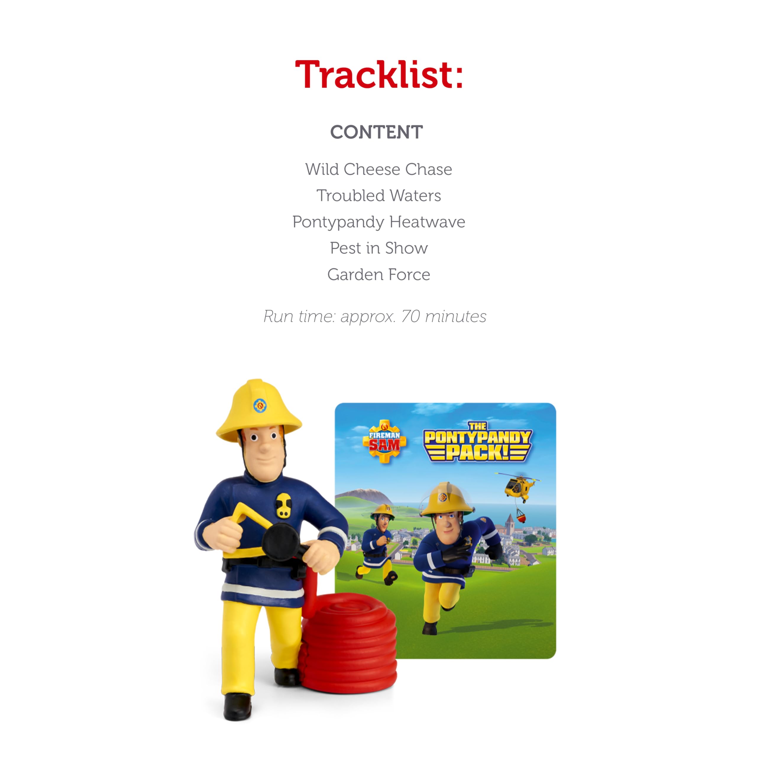 Foto 5 pulgar | Juguete de Audio Tonies Fireman Sam con 5 Historias - Venta Internacional