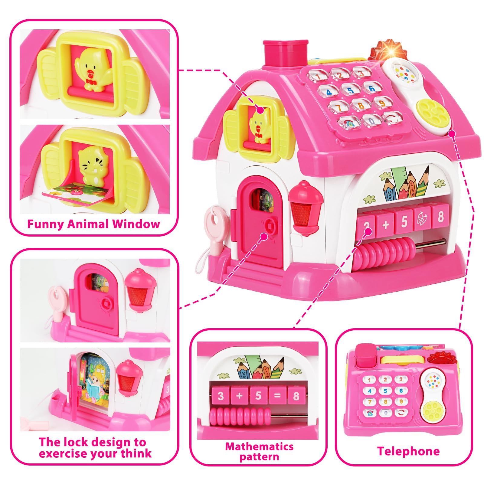 Foto 4 pulgar | Juguete Musical Aitbay 8 en 1 Multifuncional - Venta Internacional