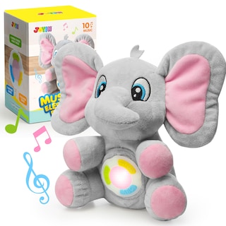 Foto 1 | Peluche Joyin Musical Elephant Con Música Y Luz Para Más De 6 Meses - Venta Internacional.