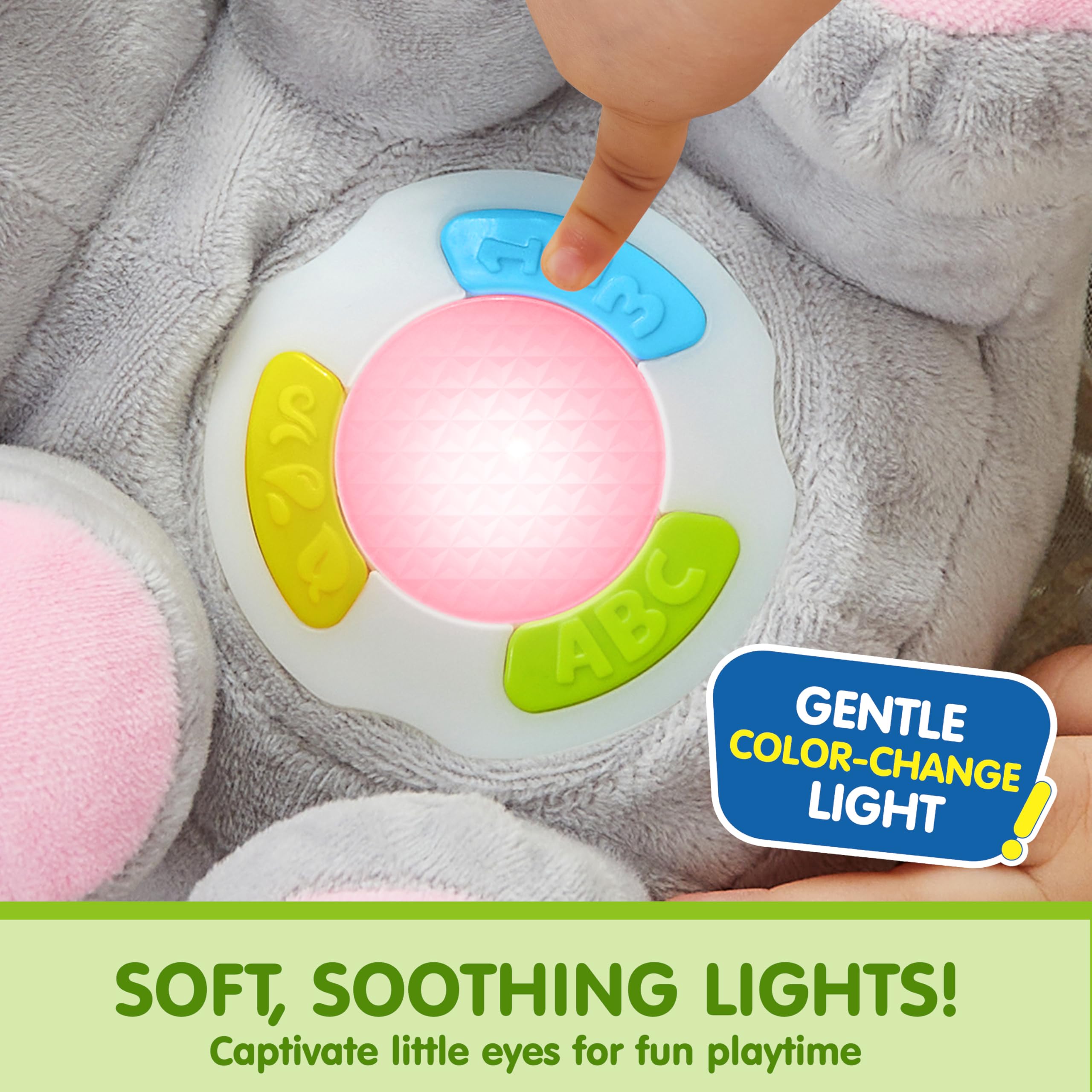 Foto 4 pulgar | Peluche Joyin Musical Elephant Con Música Y Luz Para Más De 6 Meses - Venta Internacional.