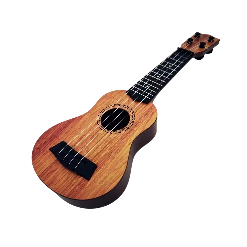 Foto 2 pulgar | Guitarra Instrumento Musical De Juguete Pequeño, Naranja