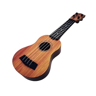 Foto 1 | Guitarra Instrumento Musical De Juguete Pequeño, Naranja