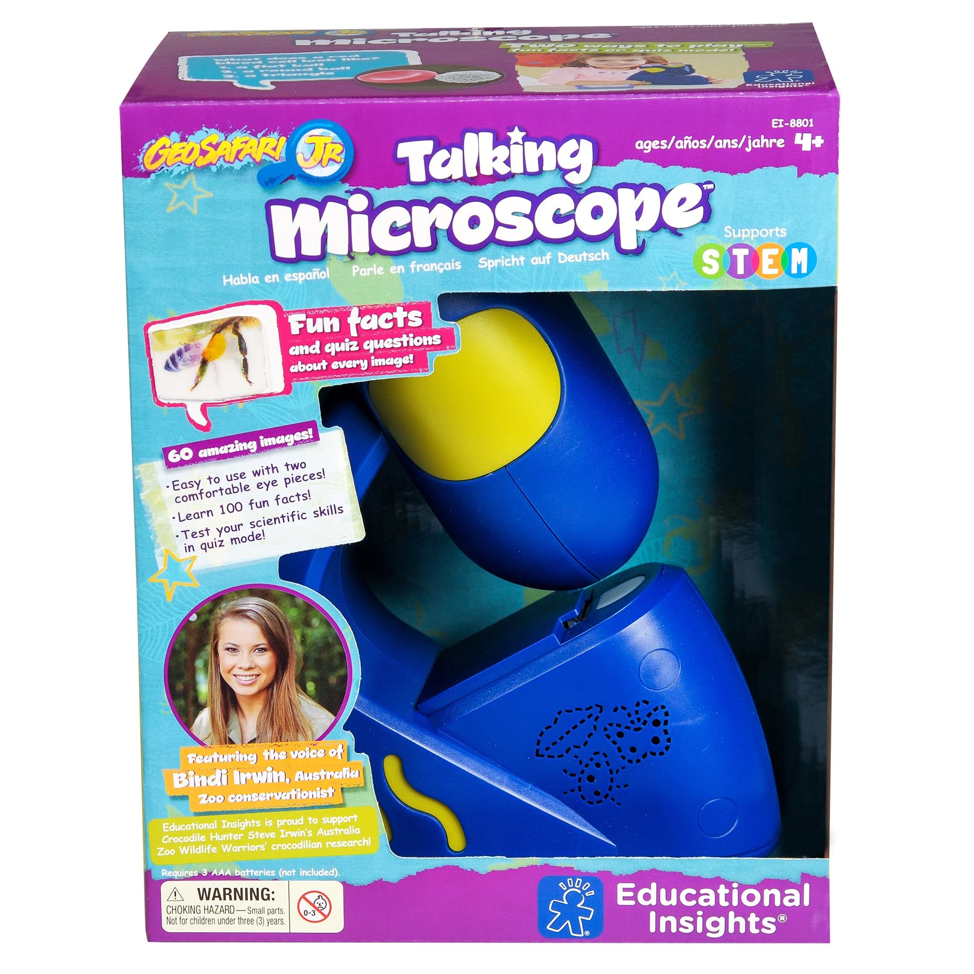 Foto 6 pulgar | Perspectivas Educativas Sobre Microscopios Geosafari Jr. Niños Que Hablan - Venta Internacional.