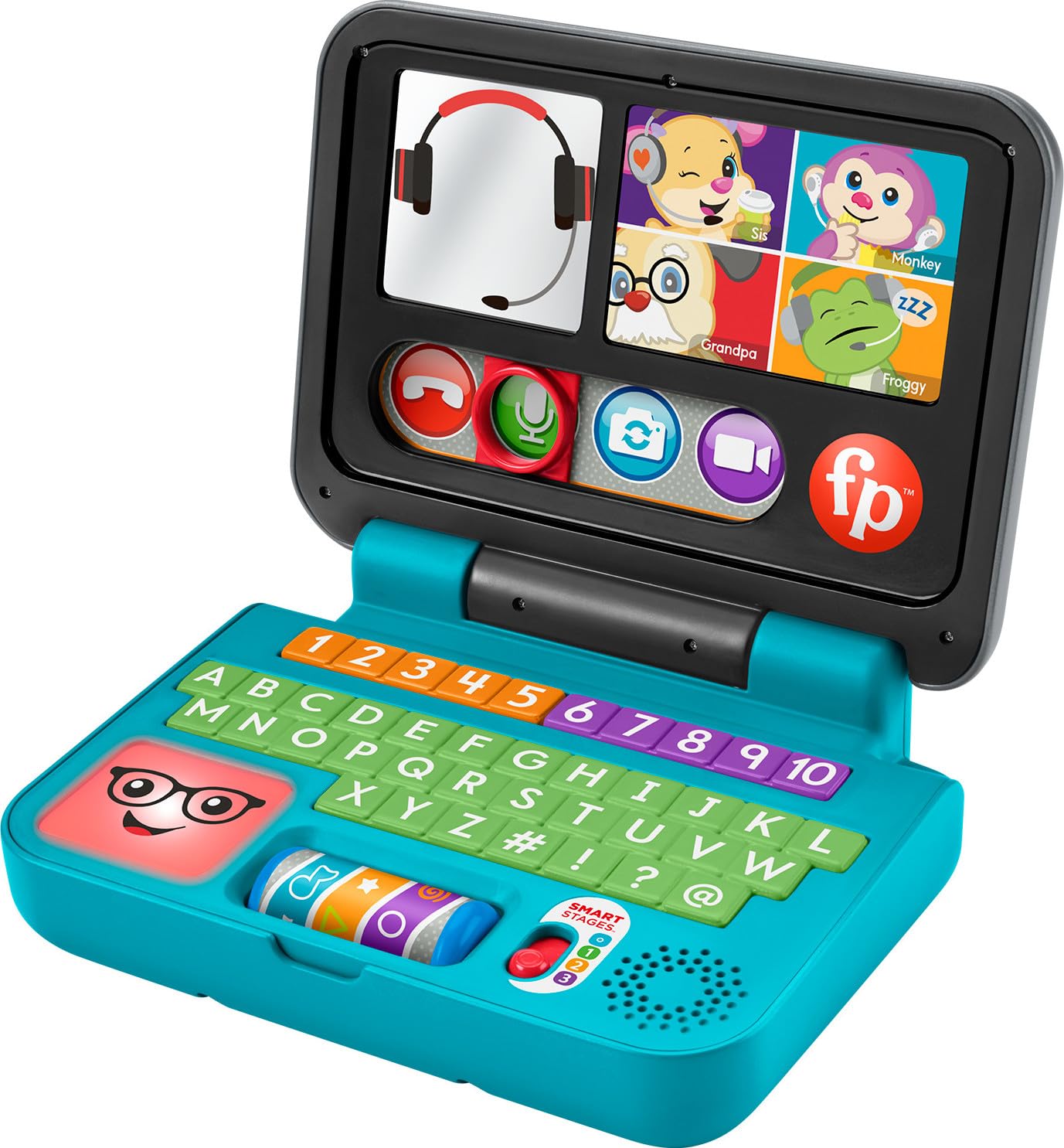 Laptop De Juguete Fisher-price Laugh & Learn Let's Connect Durante Más De 6 Meses - Venta Internacional.
