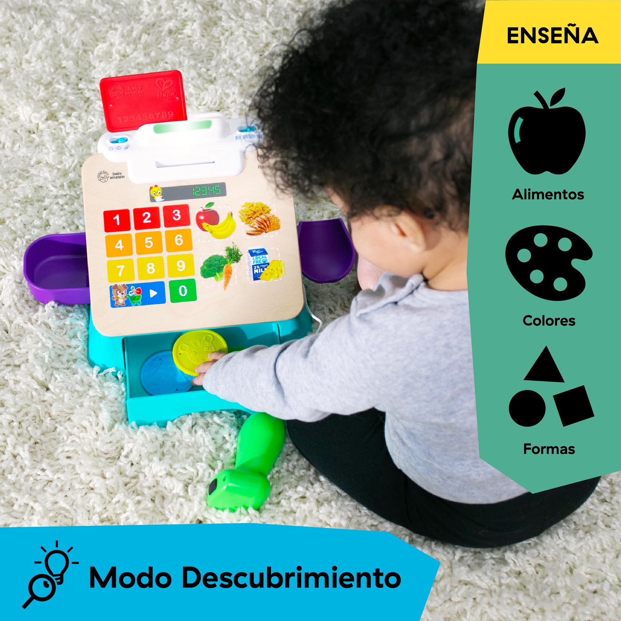 Foto 7 pulgar | Juguete Caja Registradora Baby Einstein Magic Touch