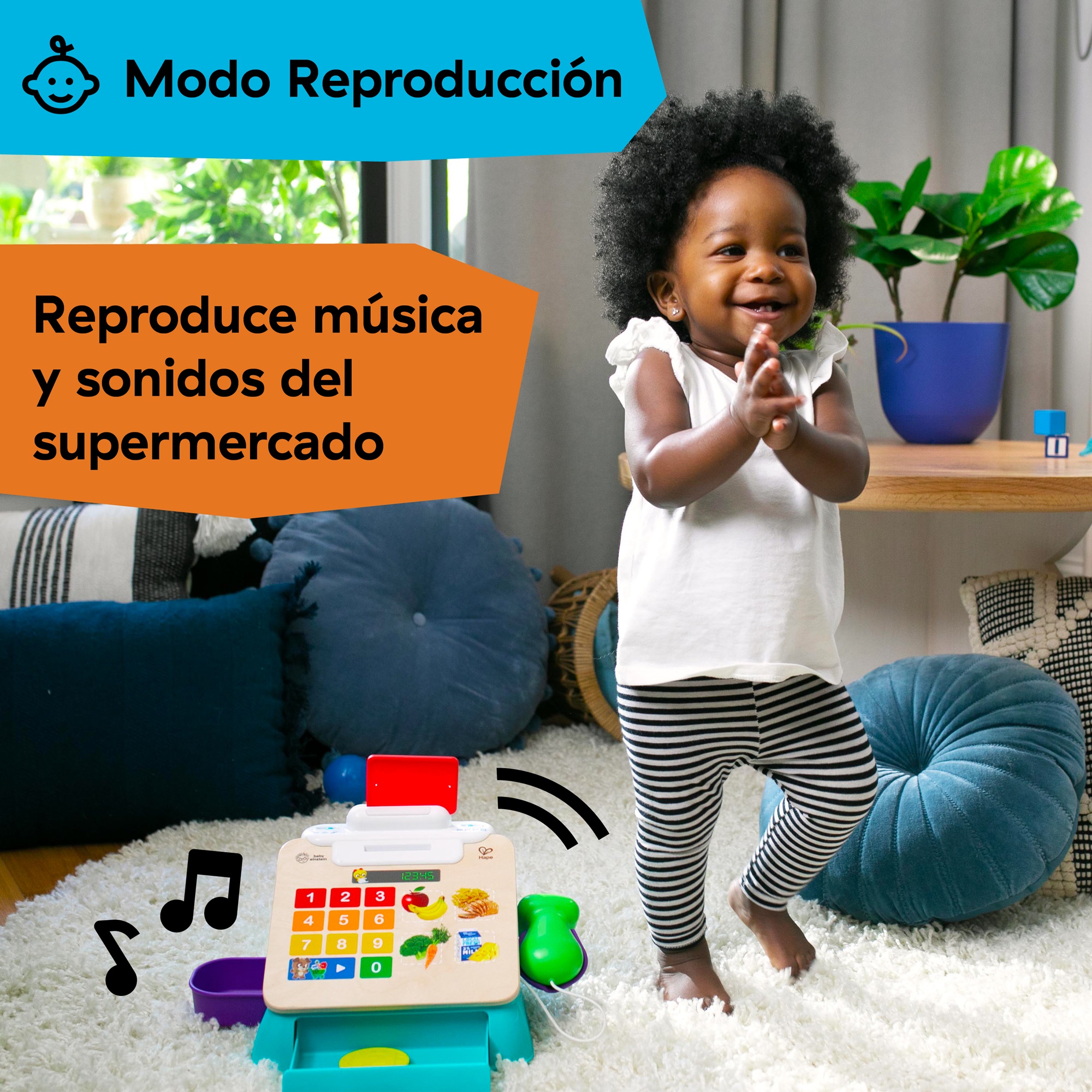 Foto 8 pulgar | Juguete Caja Registradora Baby Einstein Magic Touch