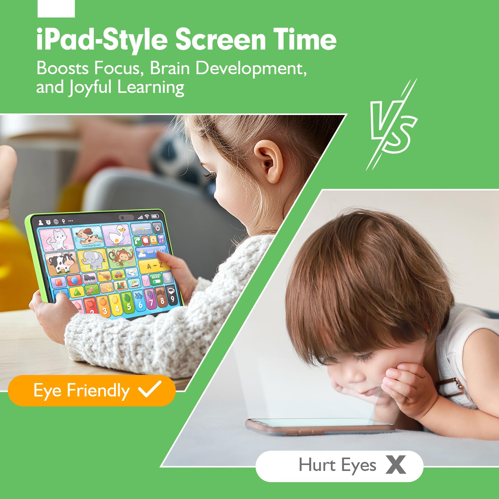 Foto 5 | Tableta De Aprendizaje Hahaland Para Niños Pequeños De 1 A 3 Años Con Música Y Luces - Venta Internacional.