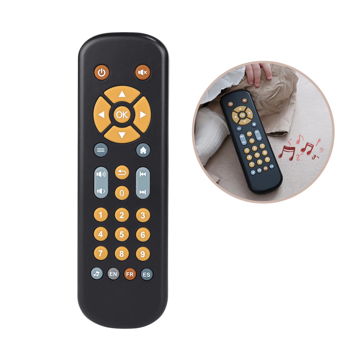 Foto 2 pulgar | Juguete Nueplay Con Control Remoto Para Tv Para Bebés, Con Luz Y Sonido, De 6 A 18 M - Venta Internacional.