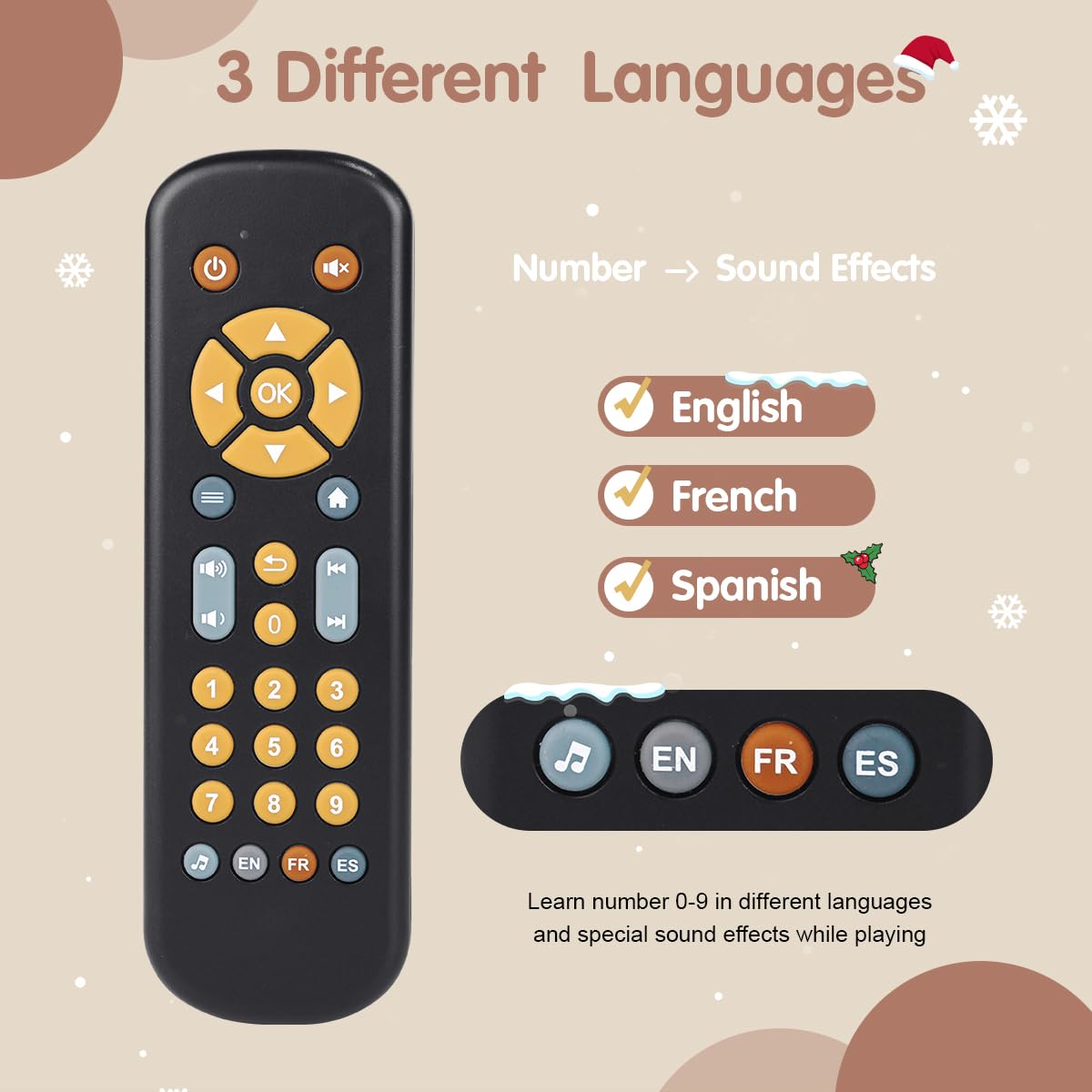 Foto 4 pulgar | Juguete Nueplay Con Control Remoto Para Tv Para Bebés, Con Luz Y Sonido, De 6 A 18 M - Venta Internacional.