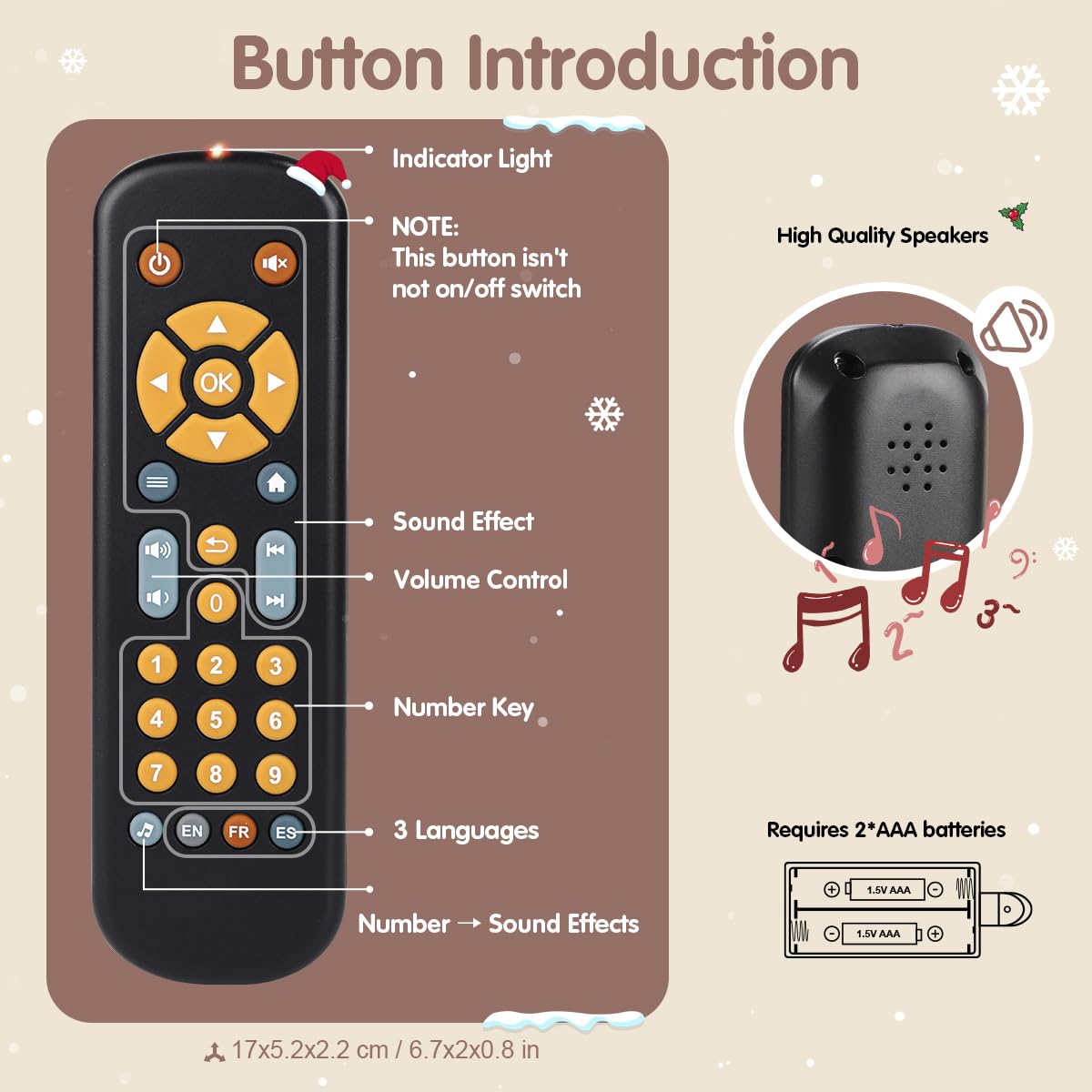 Foto 7 pulgar | Juguete Nueplay Con Control Remoto Para Tv Para Bebés, Con Luz Y Sonido, De 6 A 18 M - Venta Internacional.
