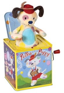 Foto 1 | Juguete Musical Clásico Jack In The Box Schylling Polka Puppy - Venta Internacional.