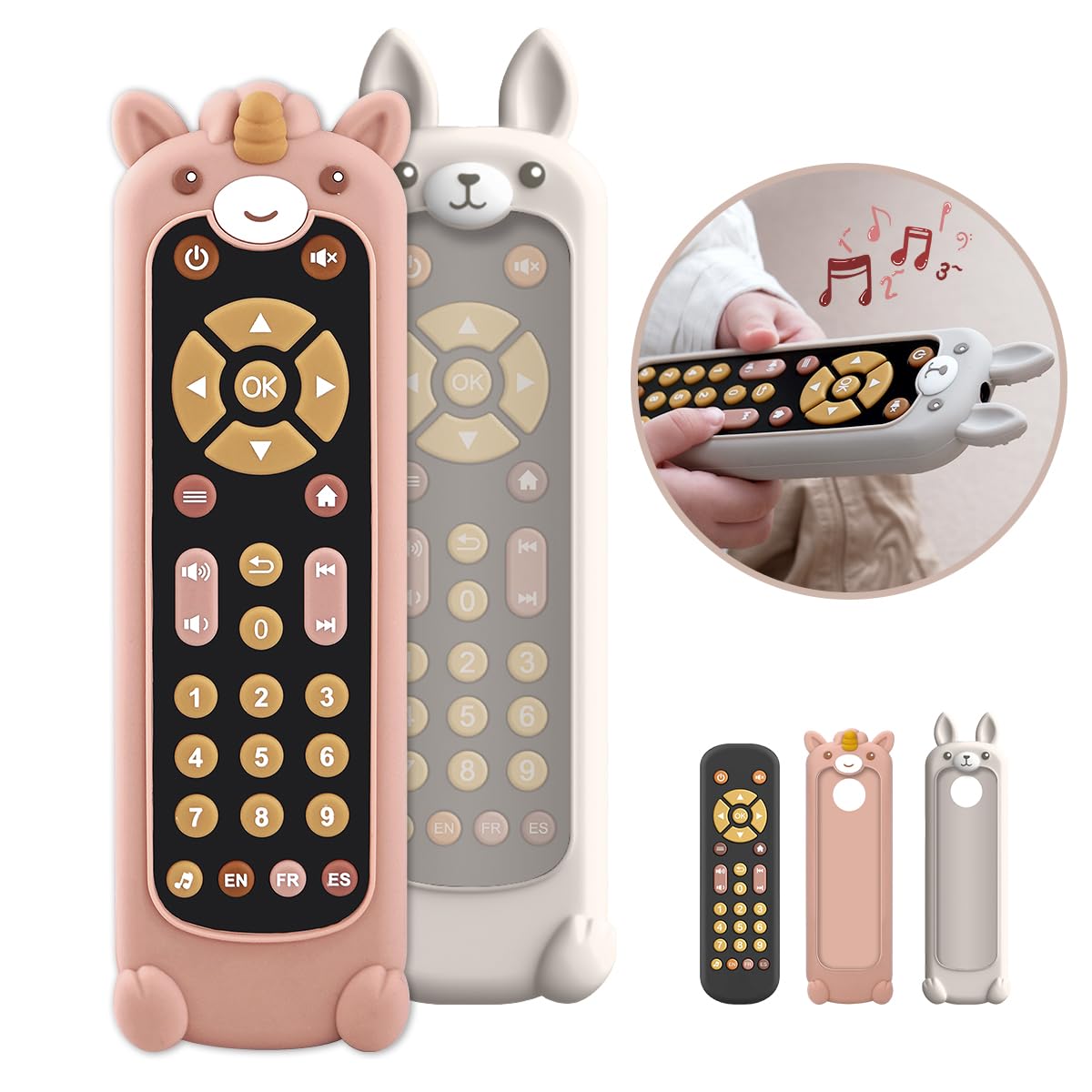 Foto 2 pulgar | Juguete Nueplay Con Control Remoto Baby Tv Con Mordedor De Silicona De Más De 6 M - Venta Internacional.