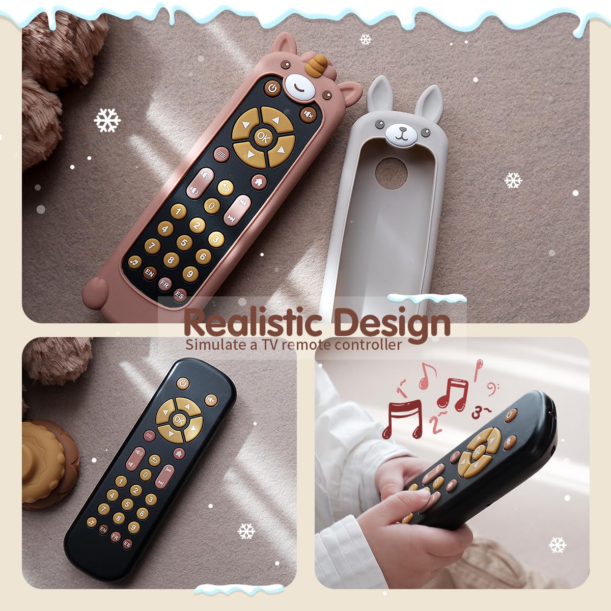 Foto 5 pulgar | Juguete Nueplay Con Control Remoto Baby Tv Con Mordedor De Silicona De Más De 6 M - Venta Internacional.