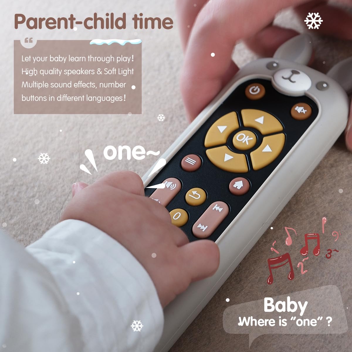 Foto 6 pulgar | Juguete Nueplay Con Control Remoto Baby Tv Con Mordedor De Silicona De Más De 6 M - Venta Internacional.