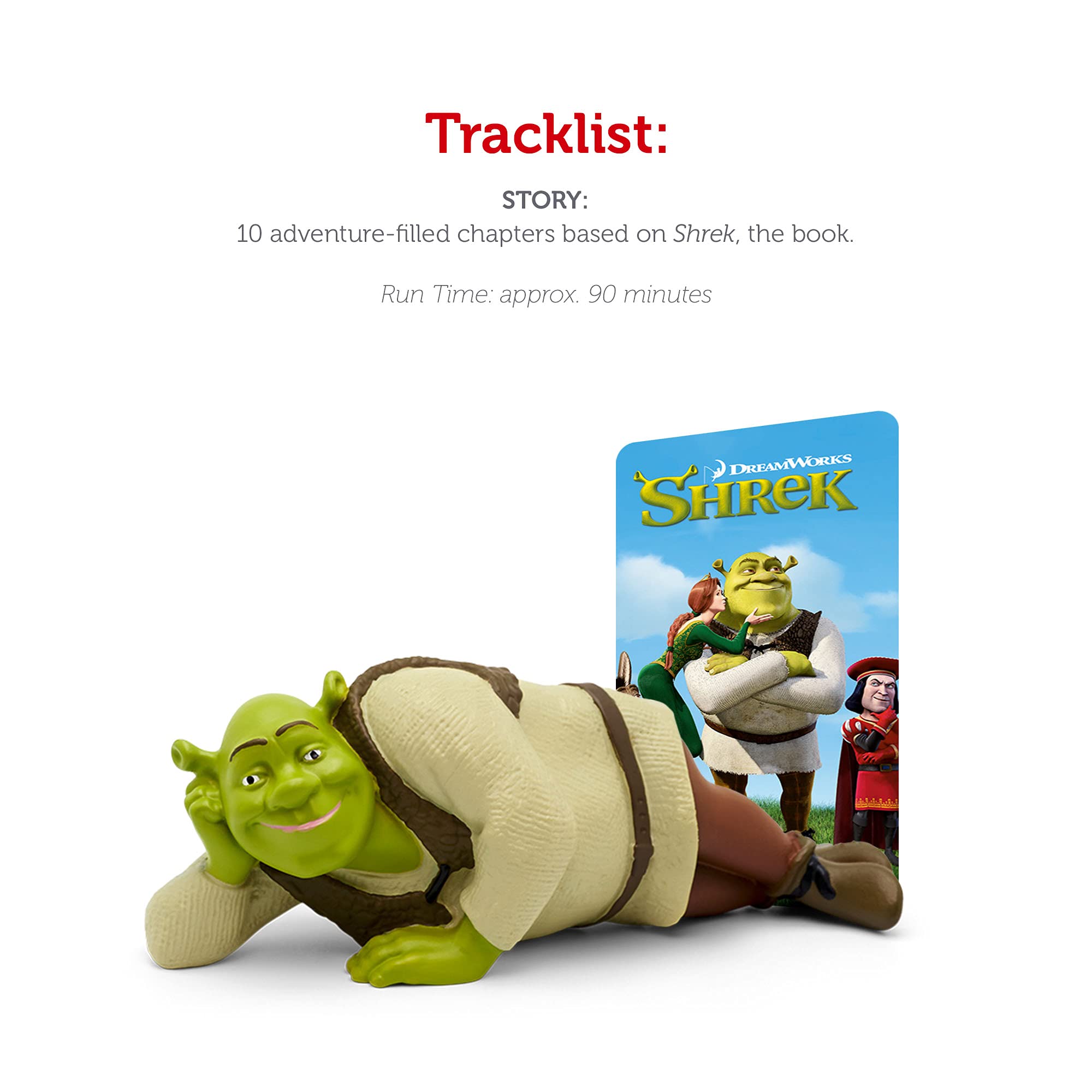 Foto 5 pulgar | Reproducción De Audio Del Personaje Tonies Shrek Con 10 Capítulos De 90 Minutos - Venta Internacional.