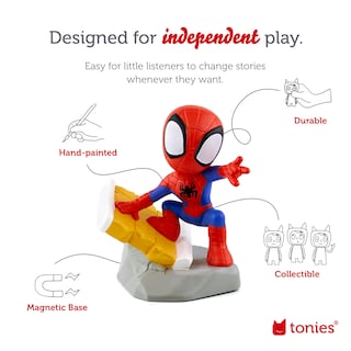 Foto 3 | Reproducción De Audio: Personaje: Tonies, Spidey, Marvel, Spidey Friends - Venta Internacional.