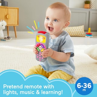 Foto 2 | Juguete De Aprendizaje Para Bebés Fisher-price Laugh & Learn Sis' Remote - Venta Internacional.